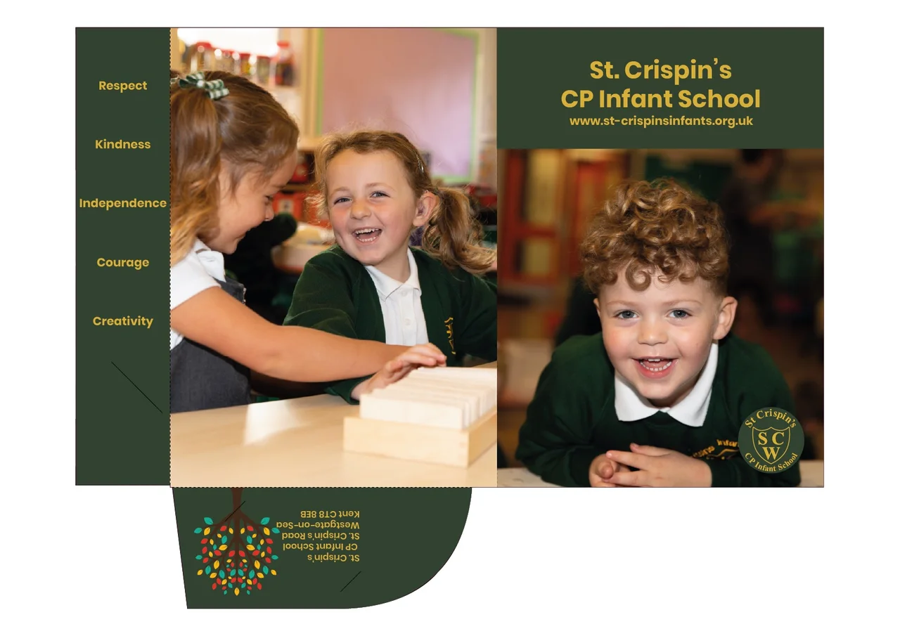School prospectus cover design — Marketing For Schools Kent