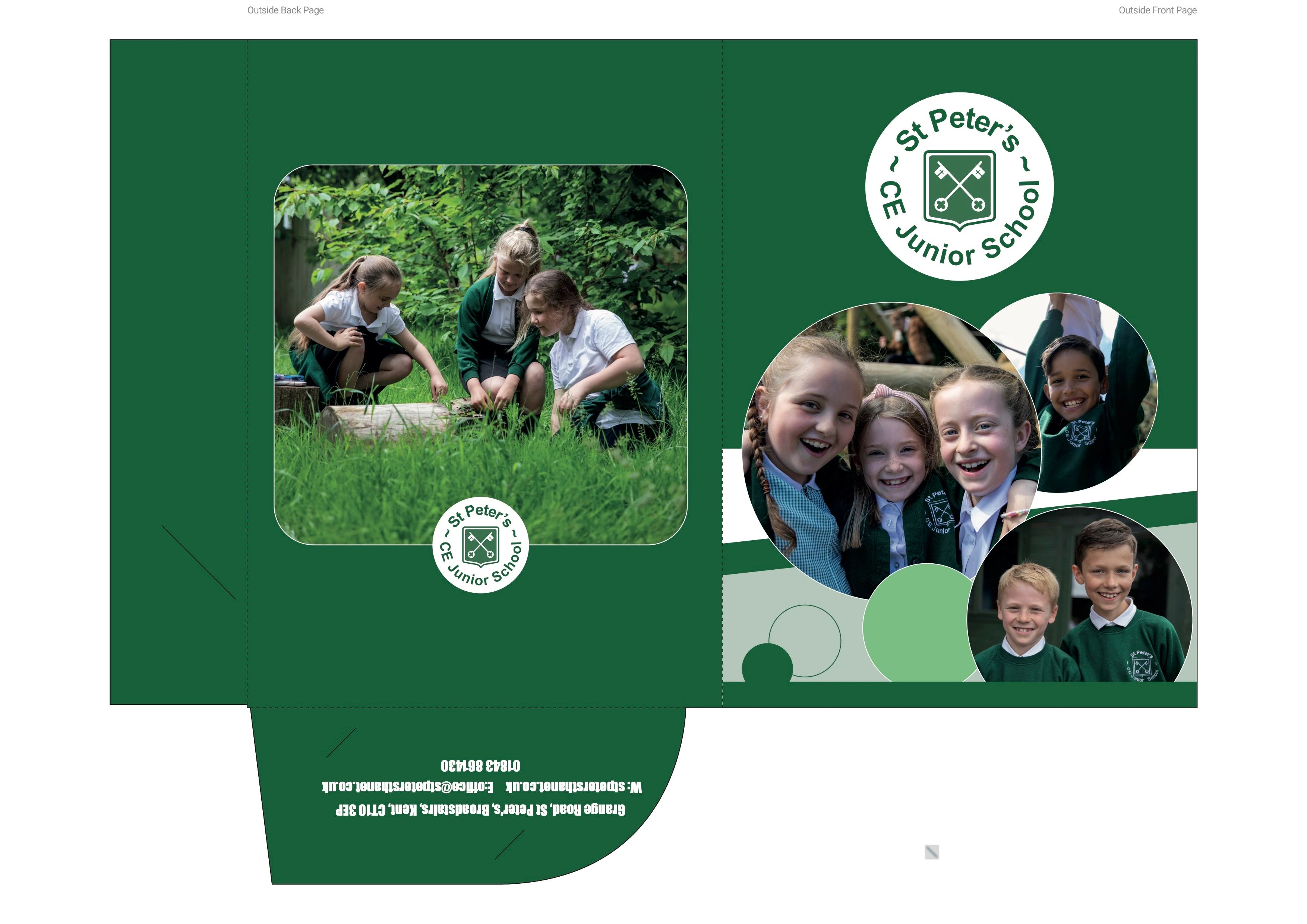 School prospectus design by Marketing For Schools, Kent